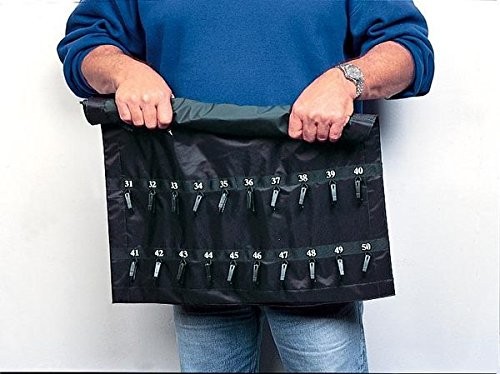 Roll Up Key Organizer - Flexible Key Case for Easy Storage and Access