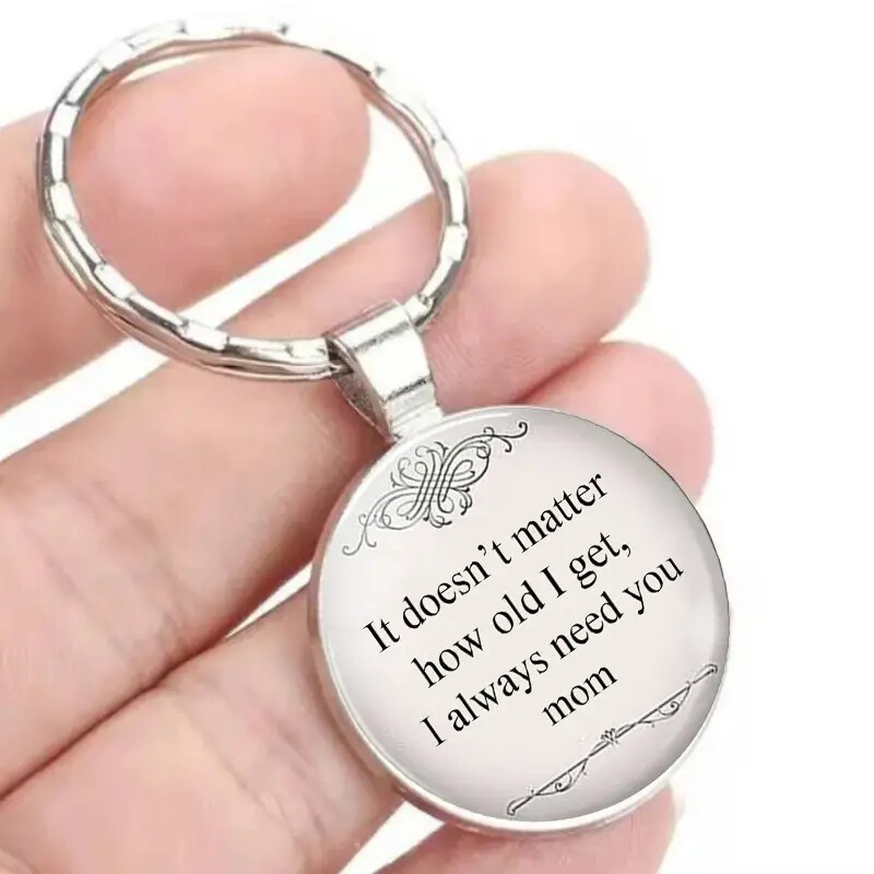 I Need You Mom Keychain