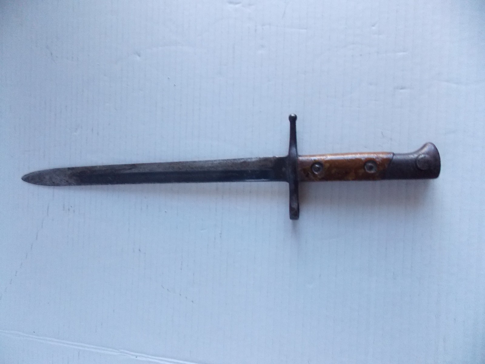 Antique WWI Swiss Army A8512 Bayonet 15 3/4"