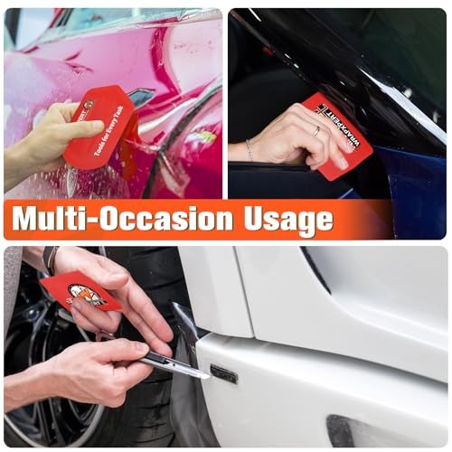 Vinyl Wrap Tools, 6 PCS Car Wrap Kit Application Tools Includes Utility 23 PCS