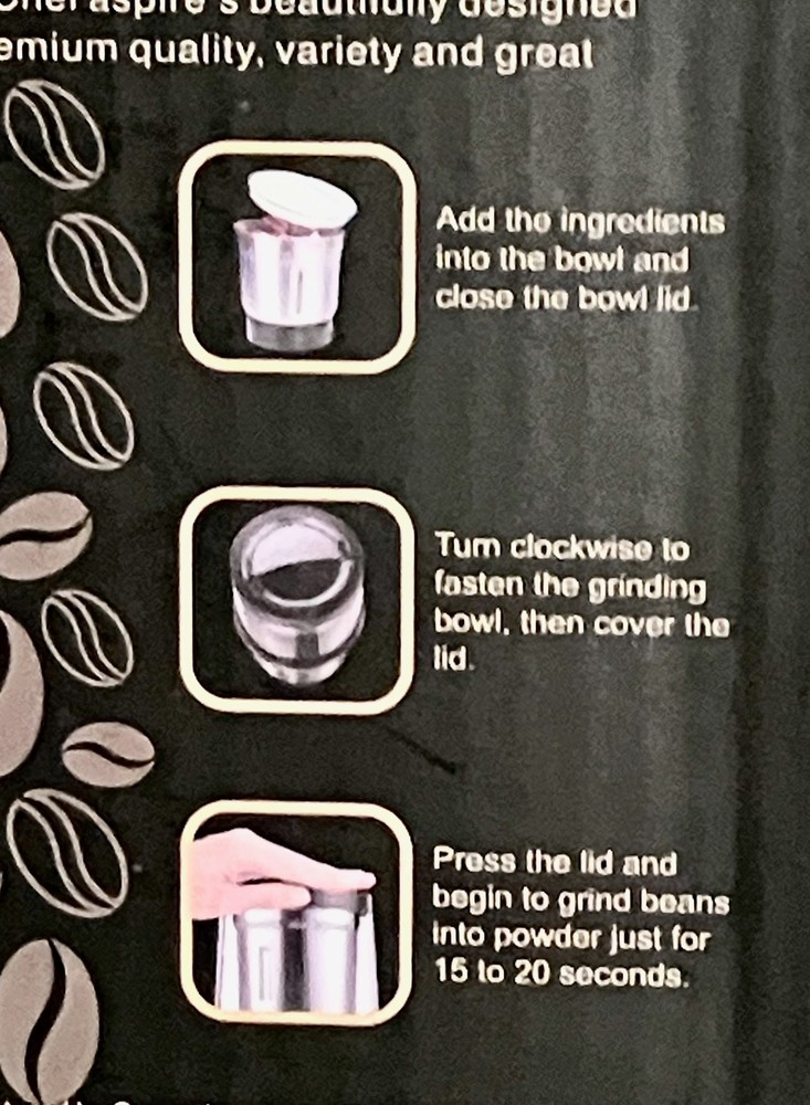 LinkChef Multi-Functional Coffee Grinder 200W {CG-9220}