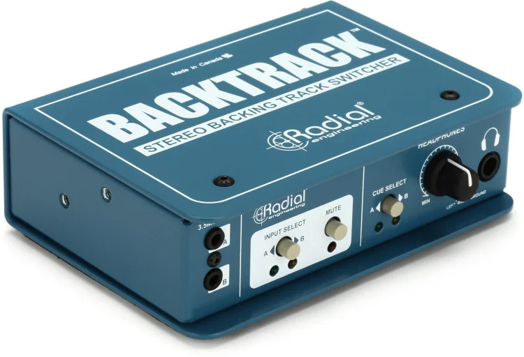 Radial BackTrack 2-ch Active Direct Box and Audio Switcher