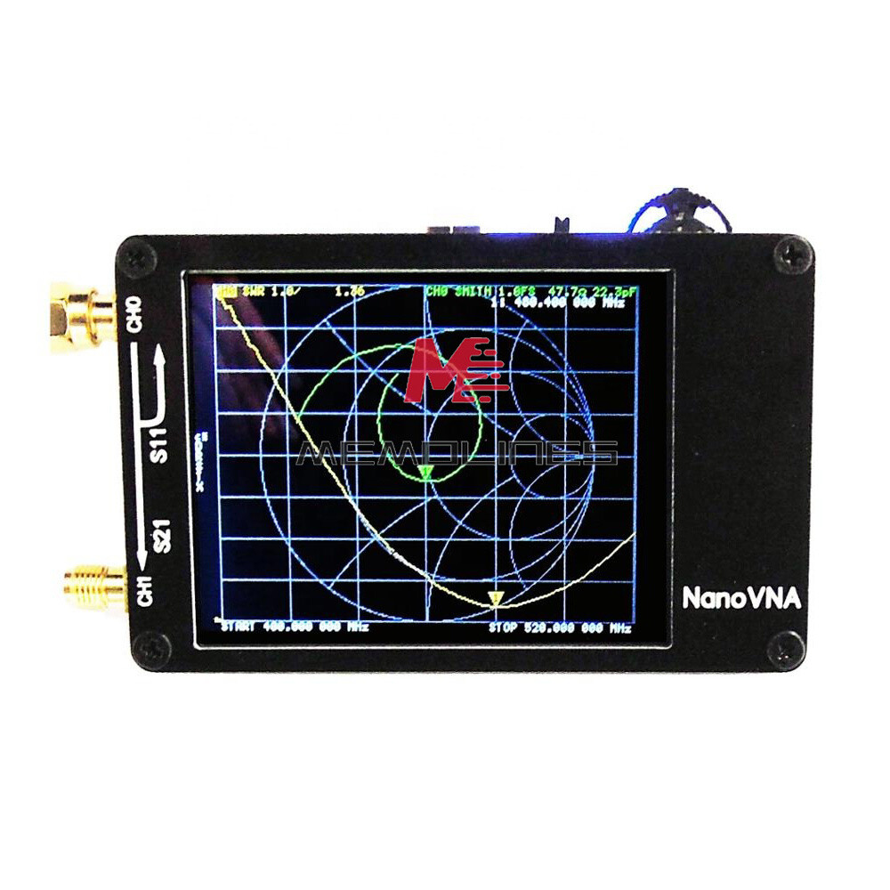NanoVNA Vector Network Analyzer 2.8" HF VHF UHF Antenna Analyzer 50KHz-900MHz
