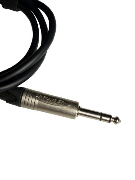 Mogami TRS Patch Cable 10 FT - Neutrik NP3X | Custom Built
