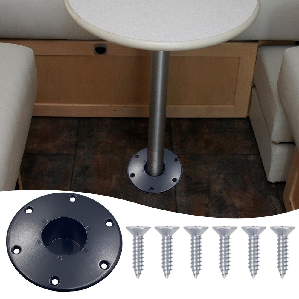 RV - Camper - Trailer - Surface Mount Table Pedestal Leg Base