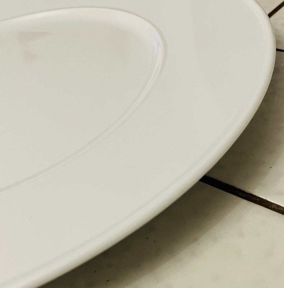 6 dinner plates KPM Berlin White d/30cm