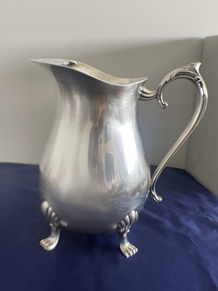 leonard silverplate pitcher