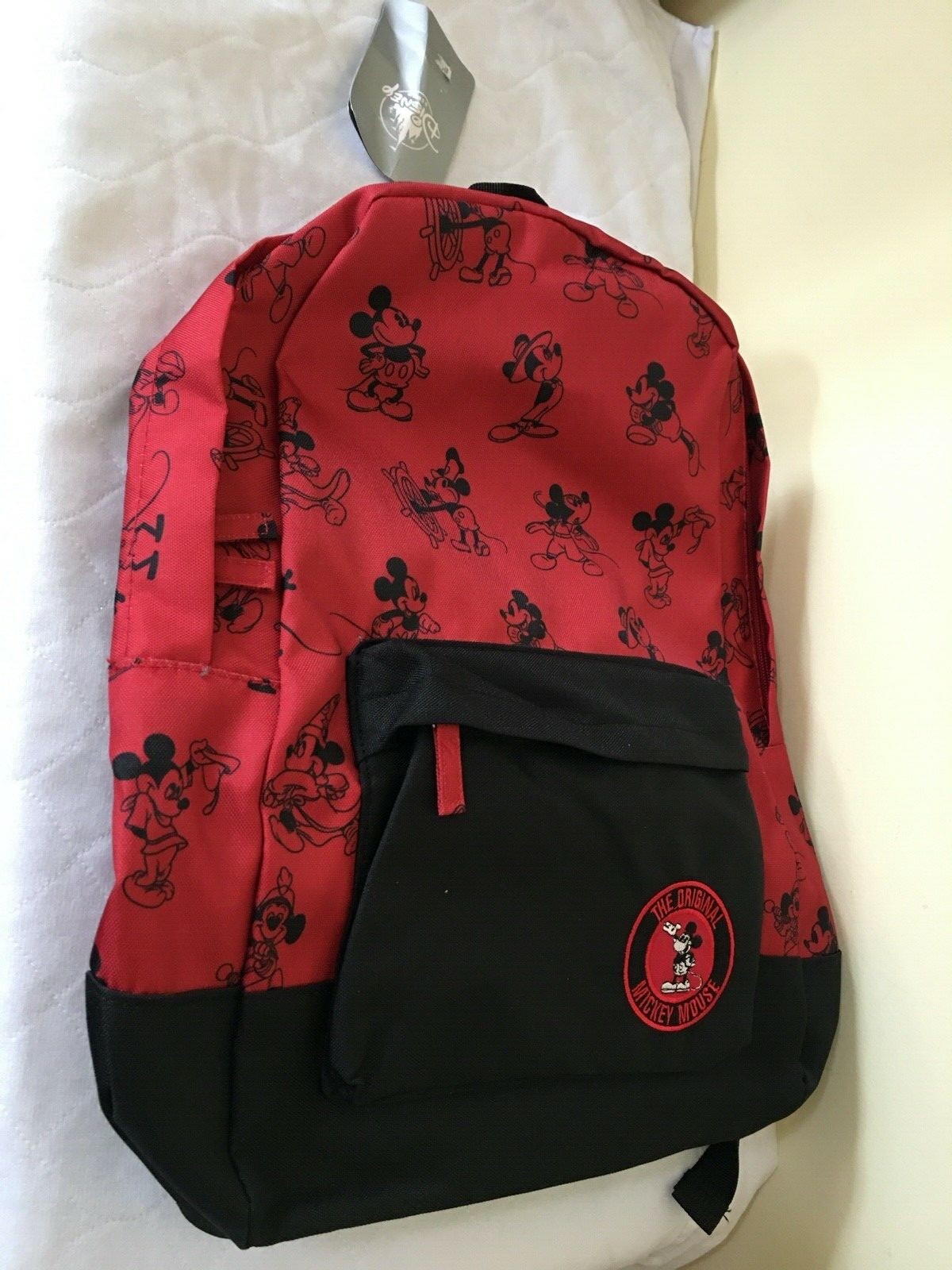 NWT Disney Store Mickey Mouse Backpack School Adult