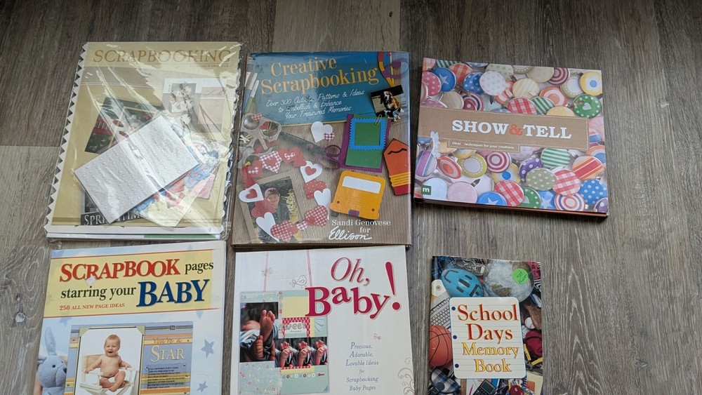 Scrapbooking Books Help Make Kids Pages