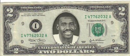 Cowboys Michael Irving $2 Dollar Bill Mint! Rare! $1