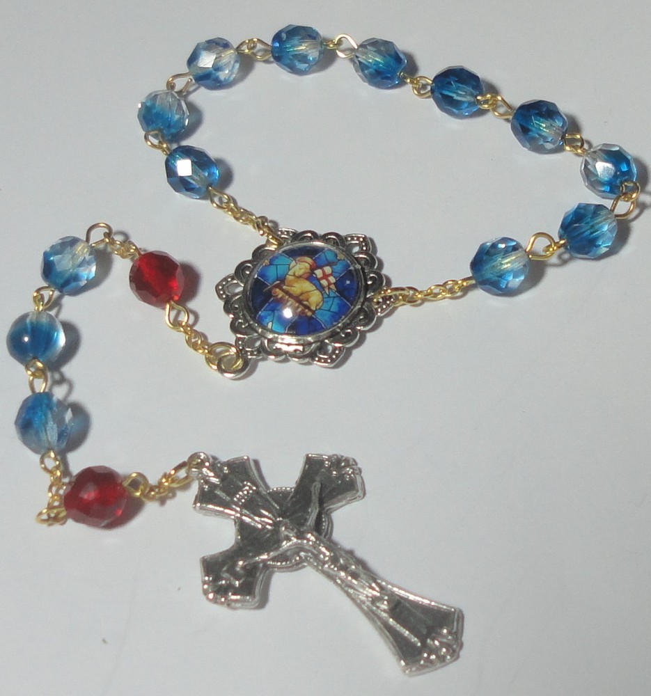 Handmade in the USA Lamb of God from Revelations Single Decade Rosary