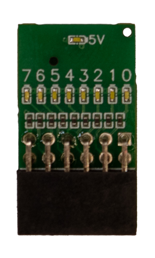 Output Status Visualizer for TRS-80 Model I Digital I/O Board