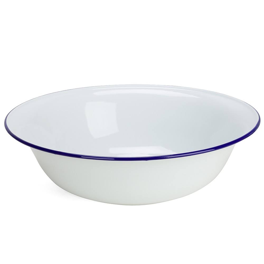 Falcon Wash Basin White & Blue