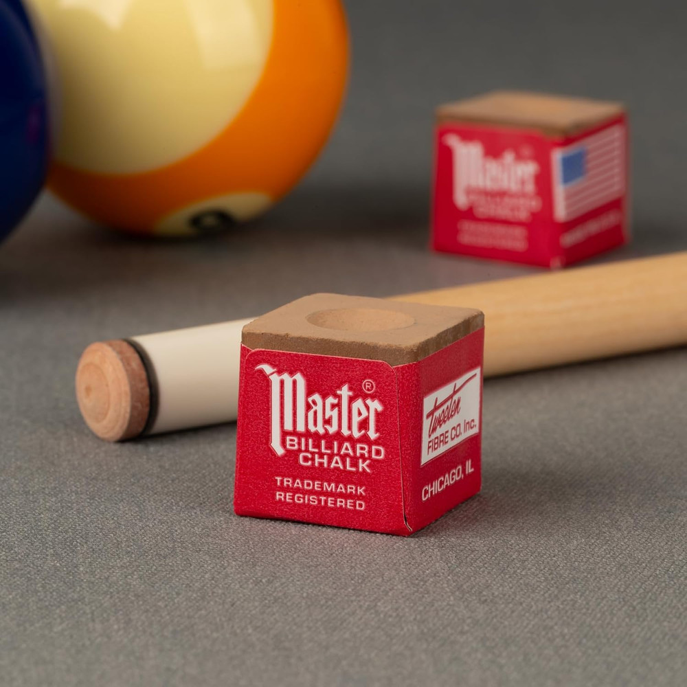 Billiard/Pool Cue Chalk Box, 12 Cubes
