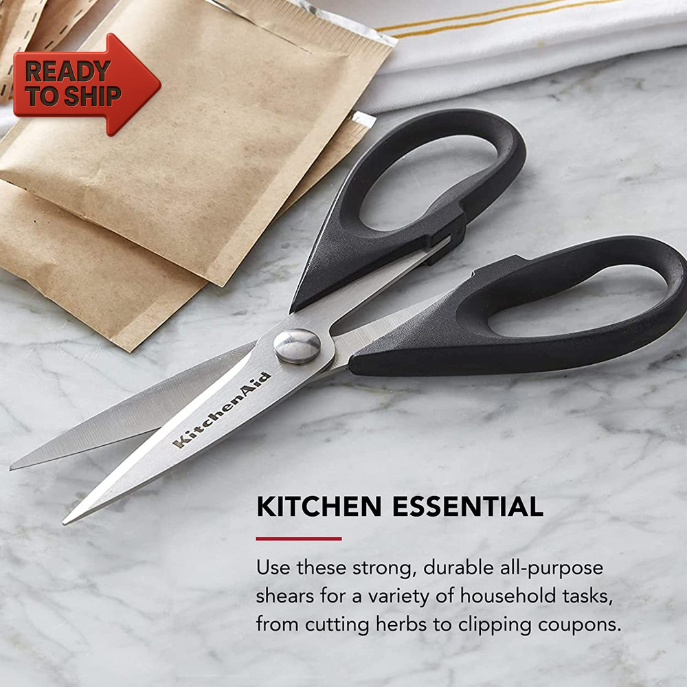 Kitchenaid All Purpose Kitchen Shears with Protective Sheath Durable Stainless S