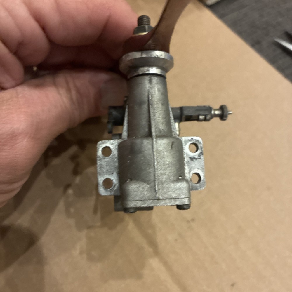 OS Engine O.S. Max 10 RC Model Airplane Engine Glow Motor Turns Has Compression