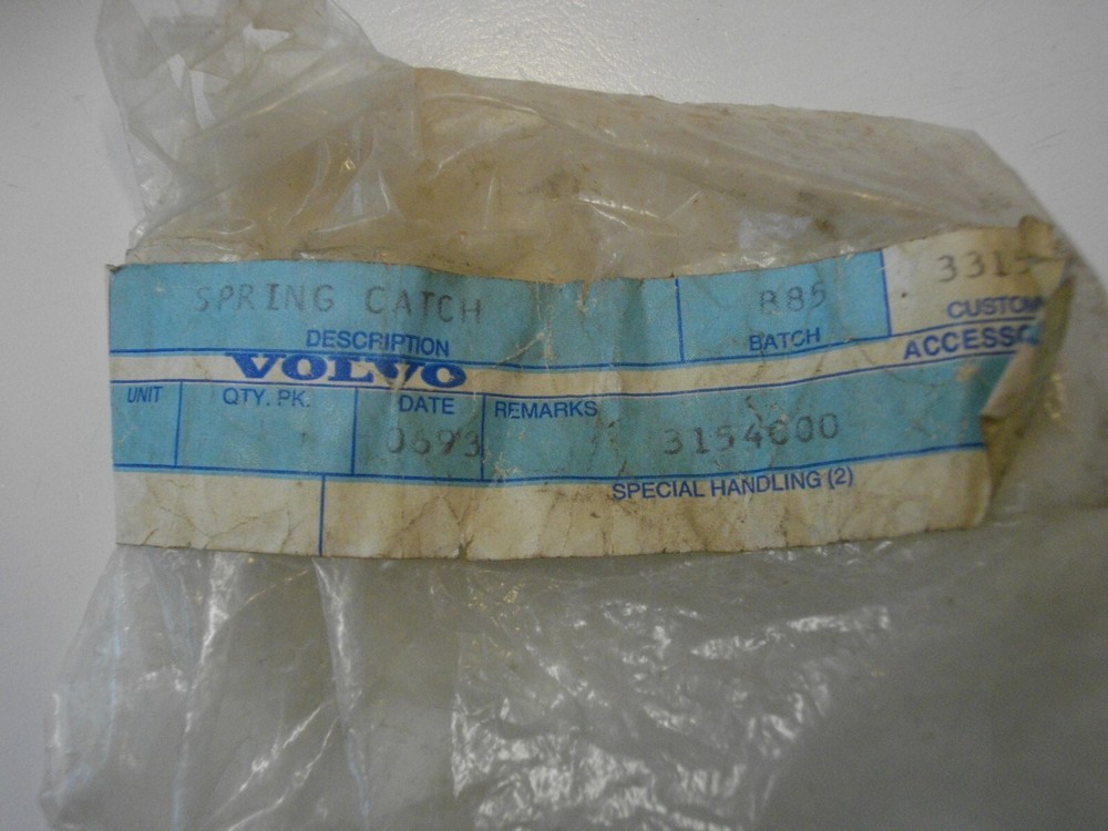 Volvo Penta 814393 bracket reverse lock spring snap hook OEM