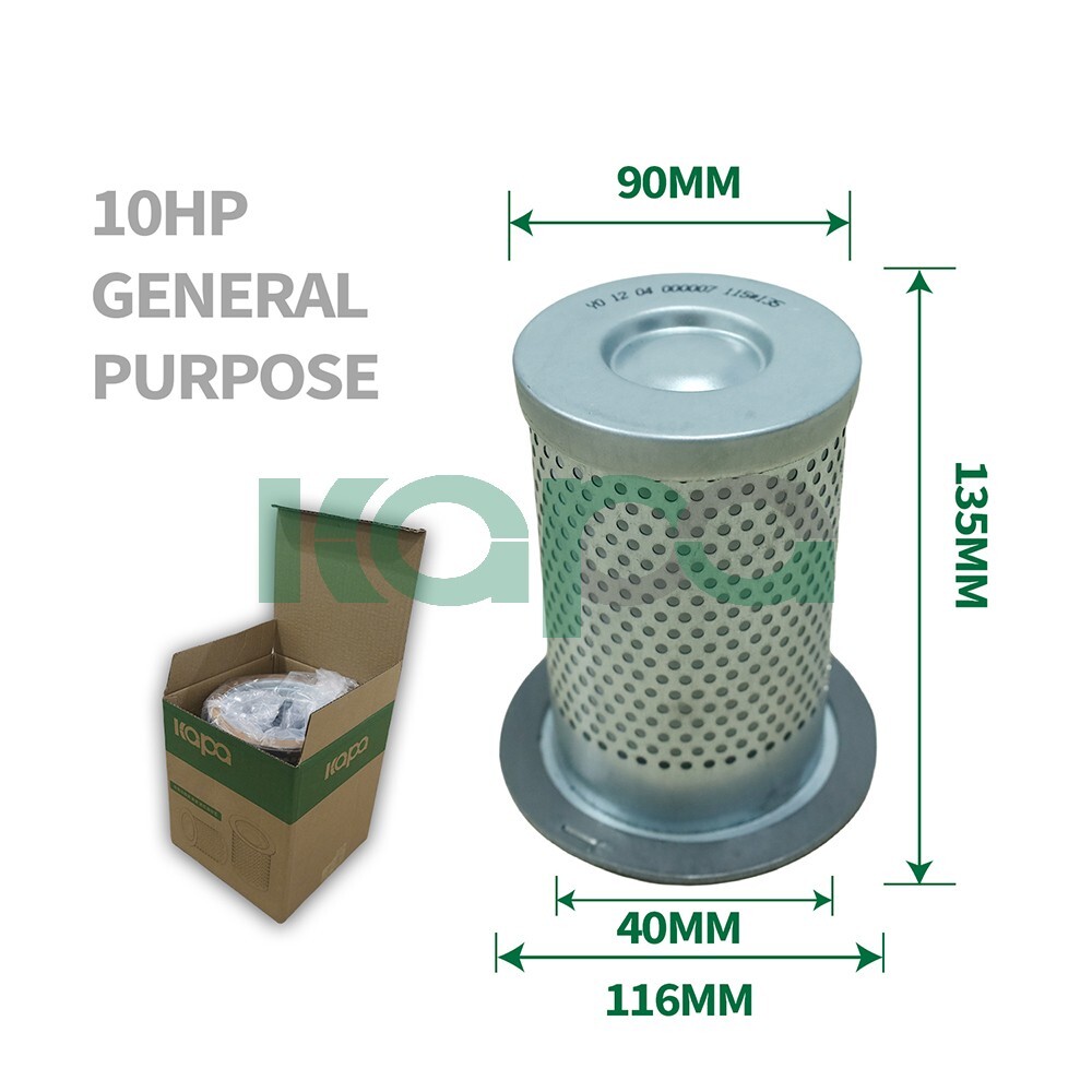 4HP-10HP Air Compressor maintenance accessories Air/oil Filter+oil gas separator