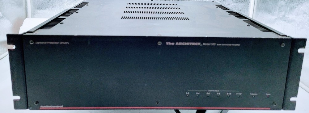 AudioControl Architect Model 500 MultiZone 12 Channel Amplifier