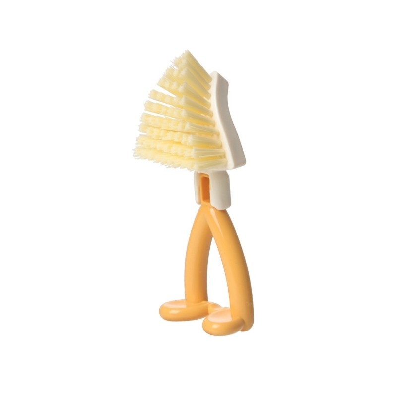 Multipurpose Collapsibles Triangular Brush Storage Toughes Flexible Bristles All