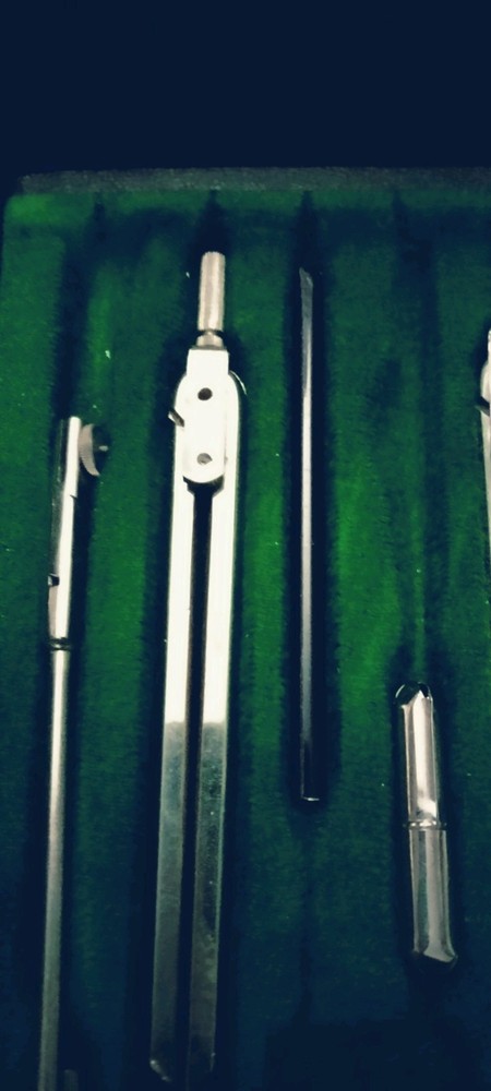 Vintage German Precision Compass Set