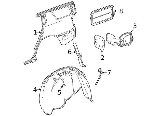Genuine GM Upper Bracket 84977798