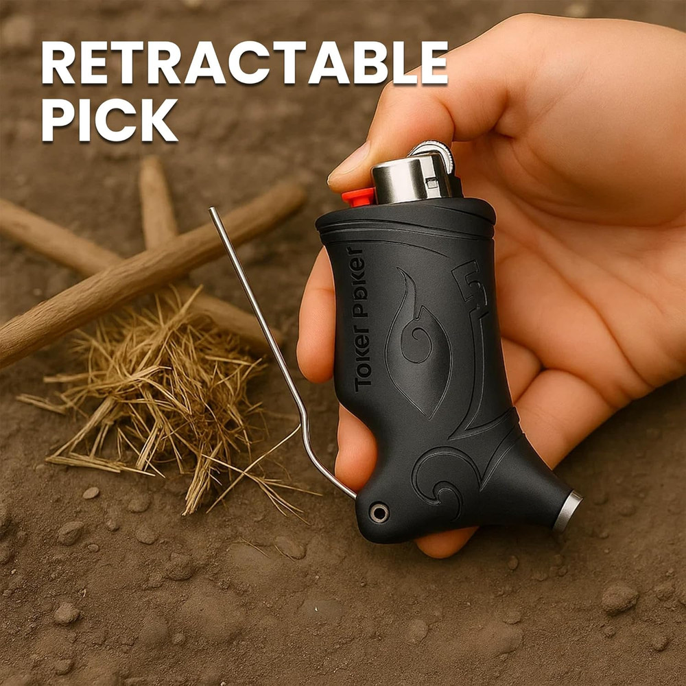 - Bic Lighter Case Multi Tool 2.0 - Black, All Inclusive Tool for Camping and Ot