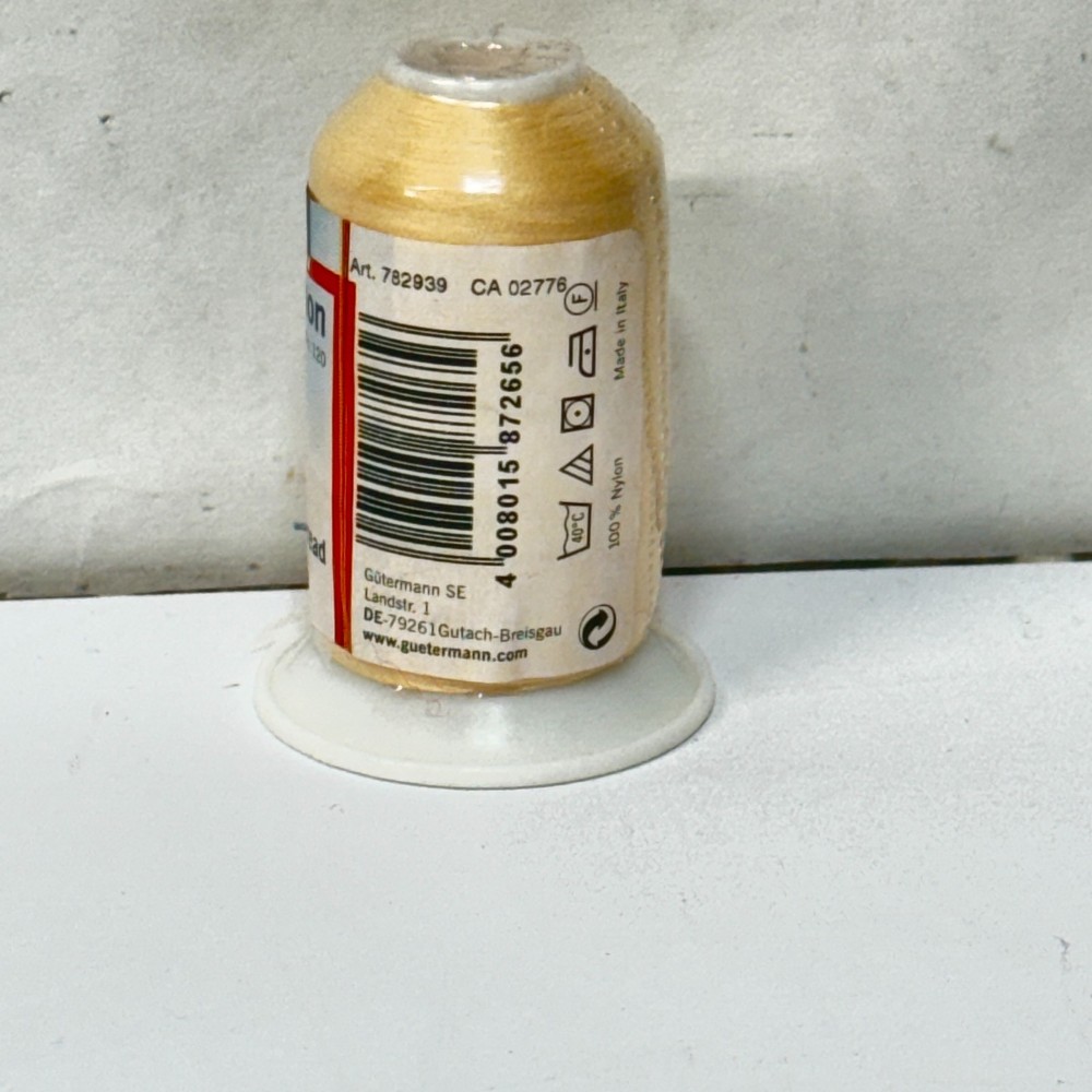 Gutermann Bulky Nylon Thread Overlocking, Textured, 1230, 1000M