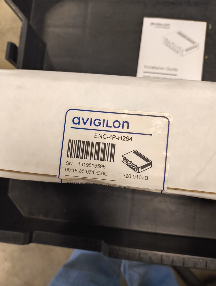 Avigilon ENC-4P-H264 Analog Video Encoder New - Open Box