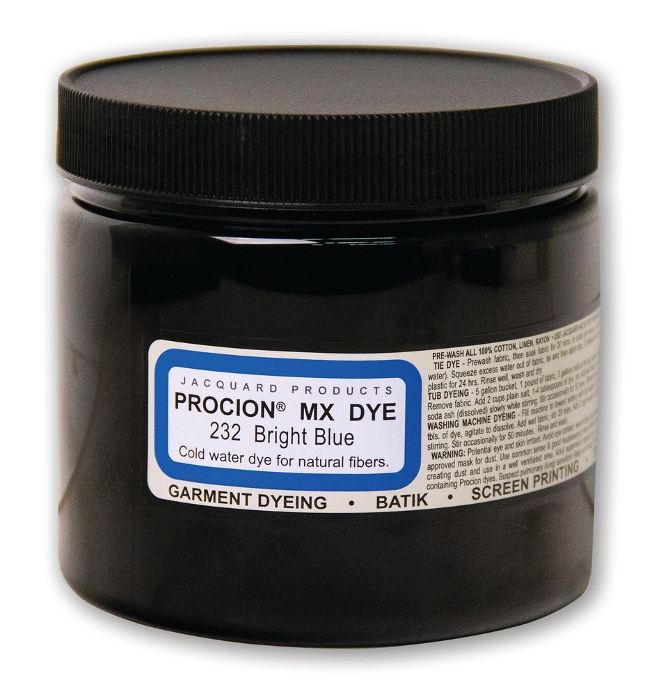 Procion Mx Dye Bright Blue 8oz