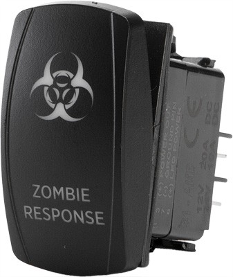 Flip Dash Switch Zombie Response SC1-AMB-A23