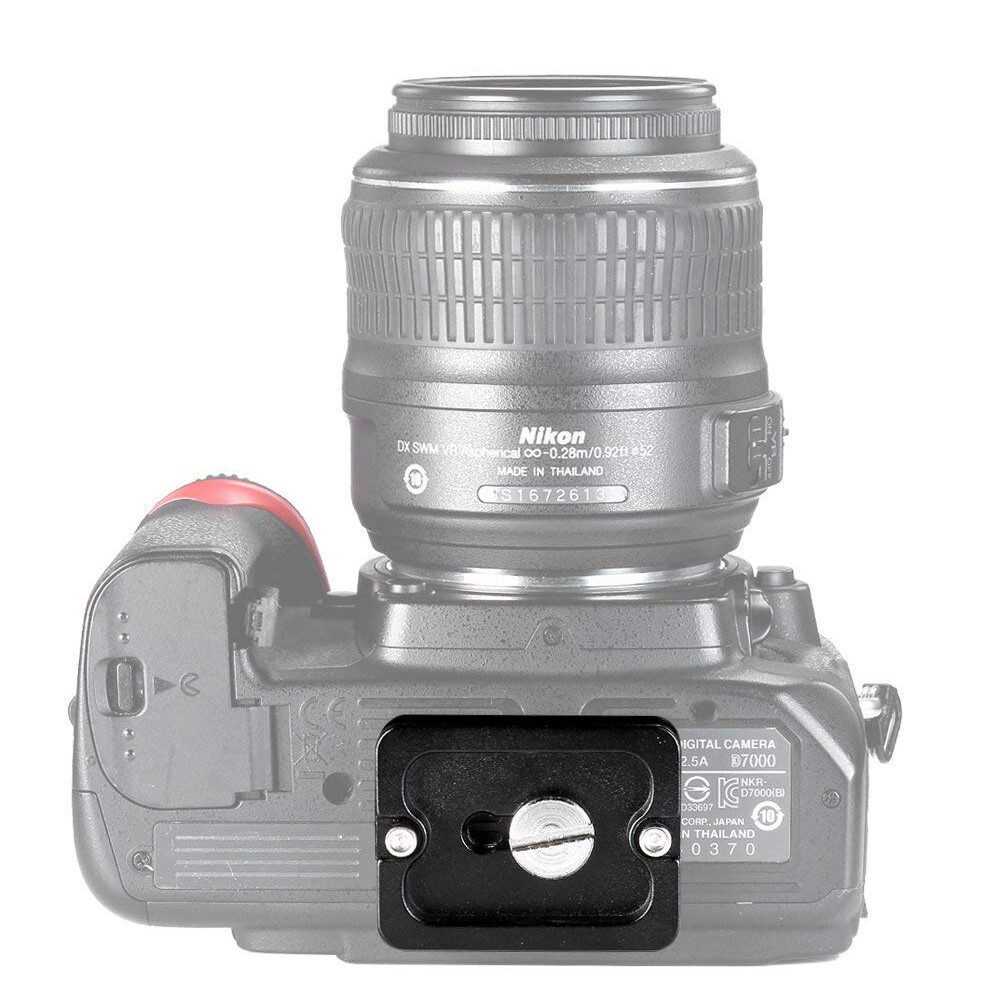 2 x 50mm Quick Release Plate Arca-Swiss Type for Canon Nikon Sony Fujifilm DSLR