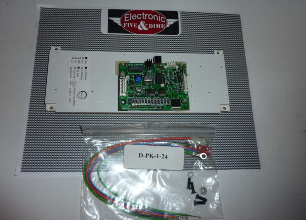 Time System 4 Digit Clock BCBD-100-254-4 1000 Series BCBD-100-254-4