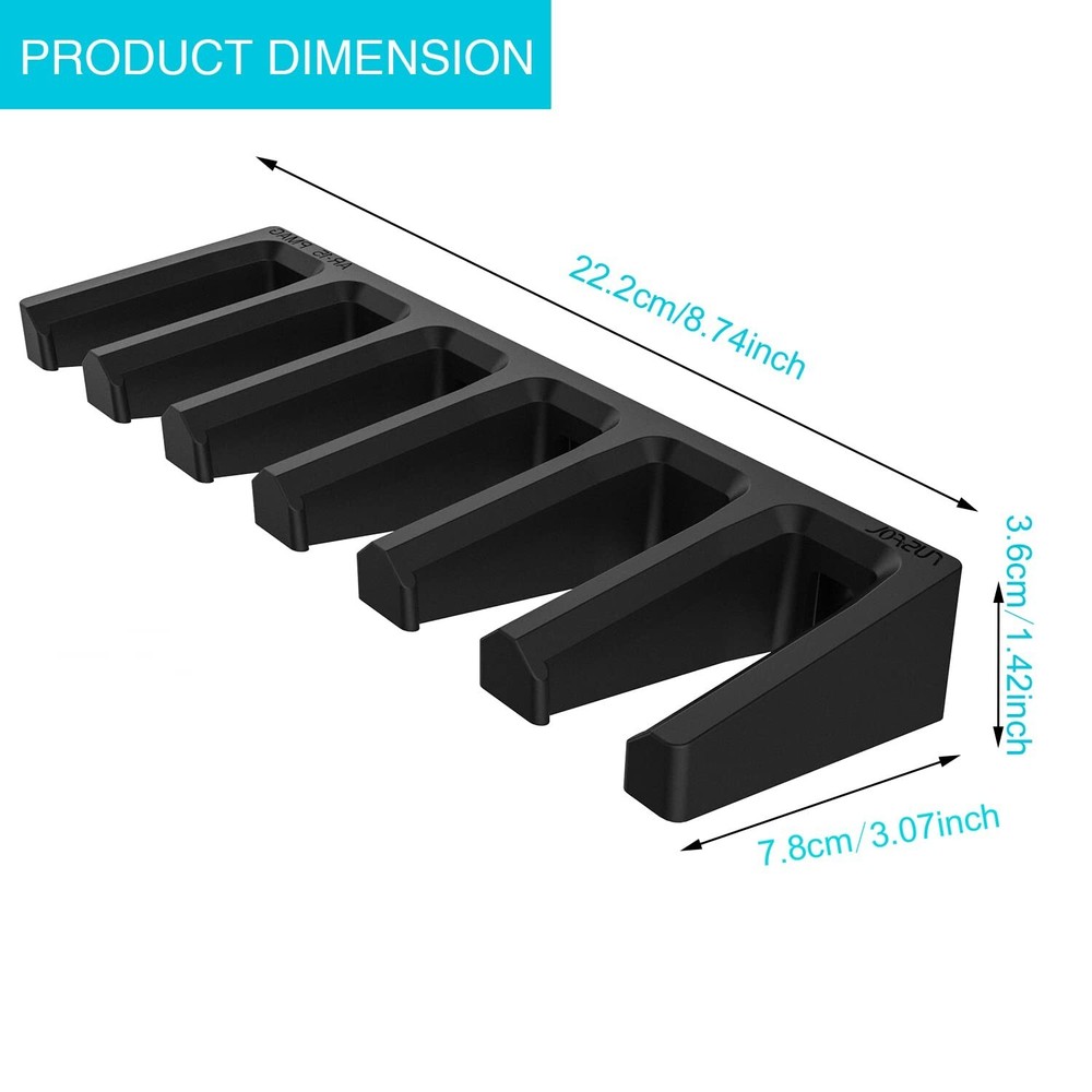 Solid ABS Standard PMAG Wall Mount, Mag Holder, Home Magazine Storage Rack