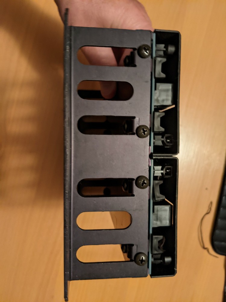 Wiremold Interlink Cabling System 24 Port Category 5 Patch Panel JP24 845EA5L