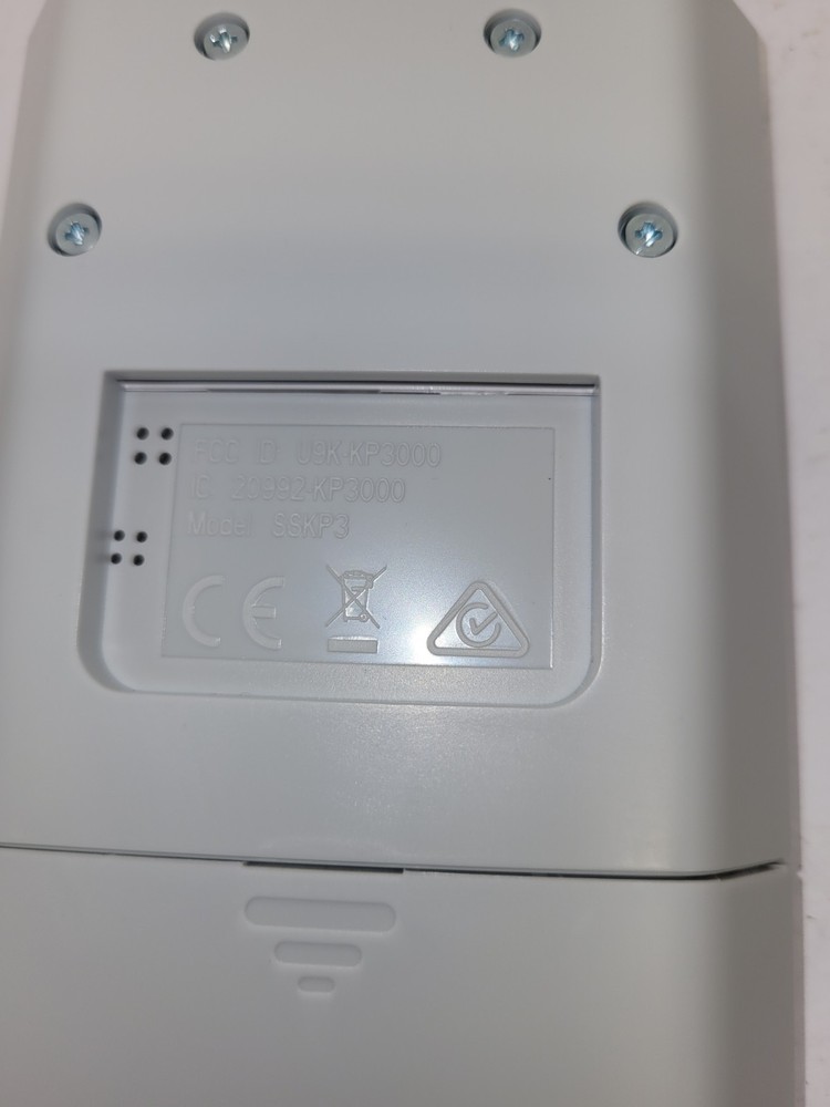 SimpliSafe Wireless Keypad (KP3W, White) New In Open Box