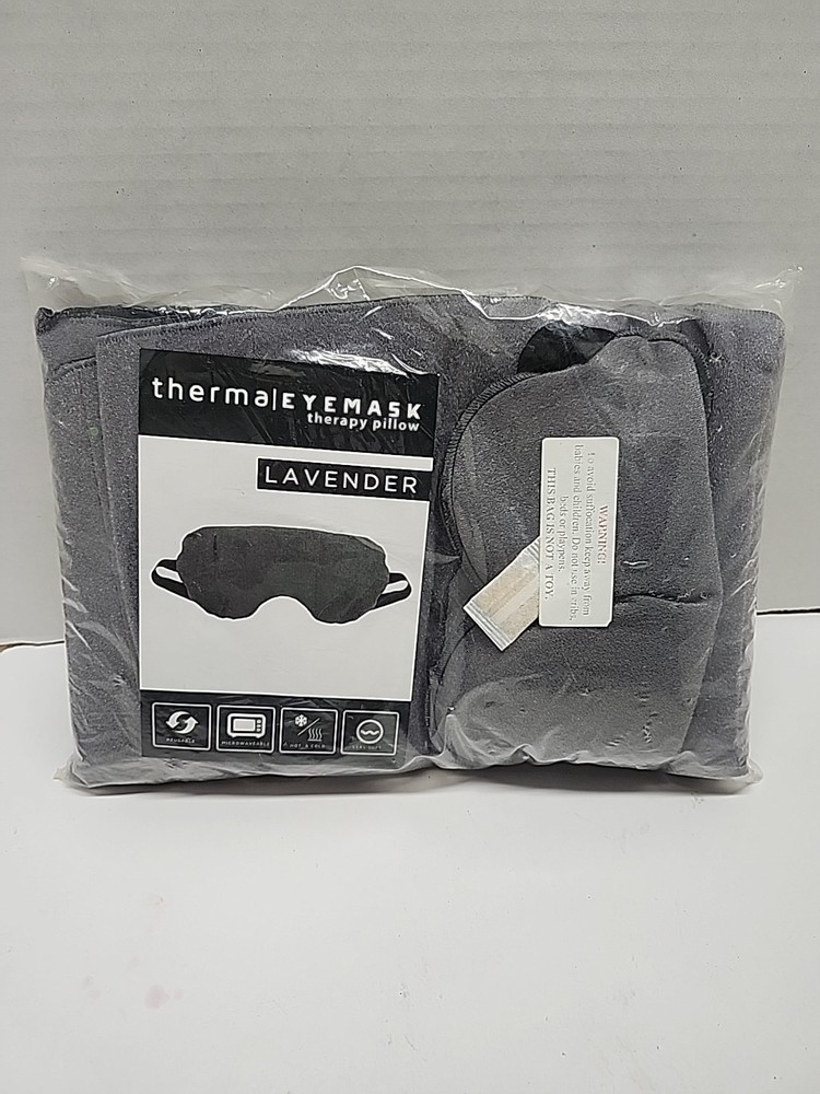 THERMAL STRETCH THERAPY Wrap Hot & COLD, MICROWAVEABLE Back & Eye Mask