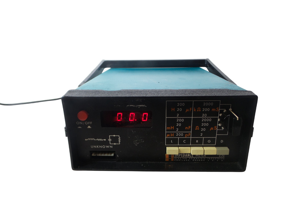 ELECTRO SCIENTIFIC INDUSTRIES IMPEDANCE METER 252