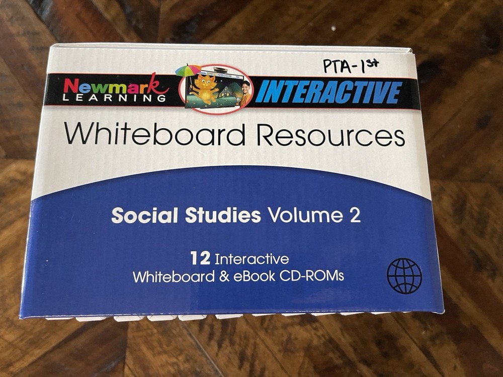 Newmark Learning Social Studies Volume 2, Interactive Whiteboard 12 CD Roms