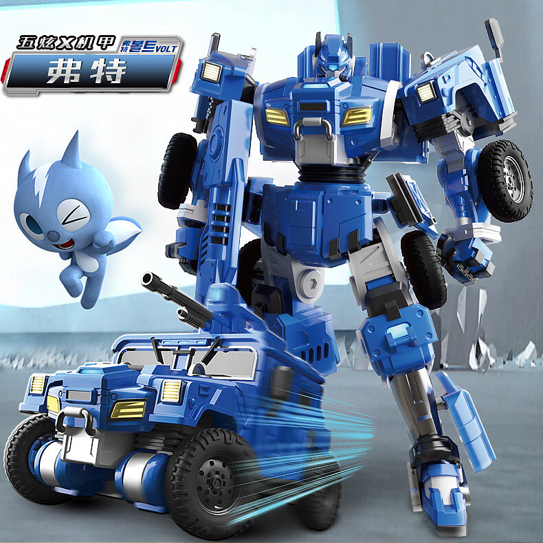 Kids Toy Miniforce Penta X Ranger Robot Bot PENTATRON 5 in 1 Combiner Figures