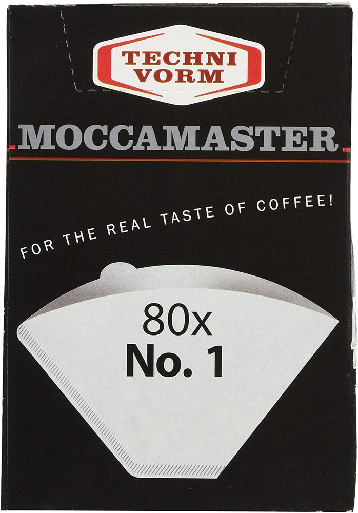 85090 Cup-One Paper Filters, 80 Count, White