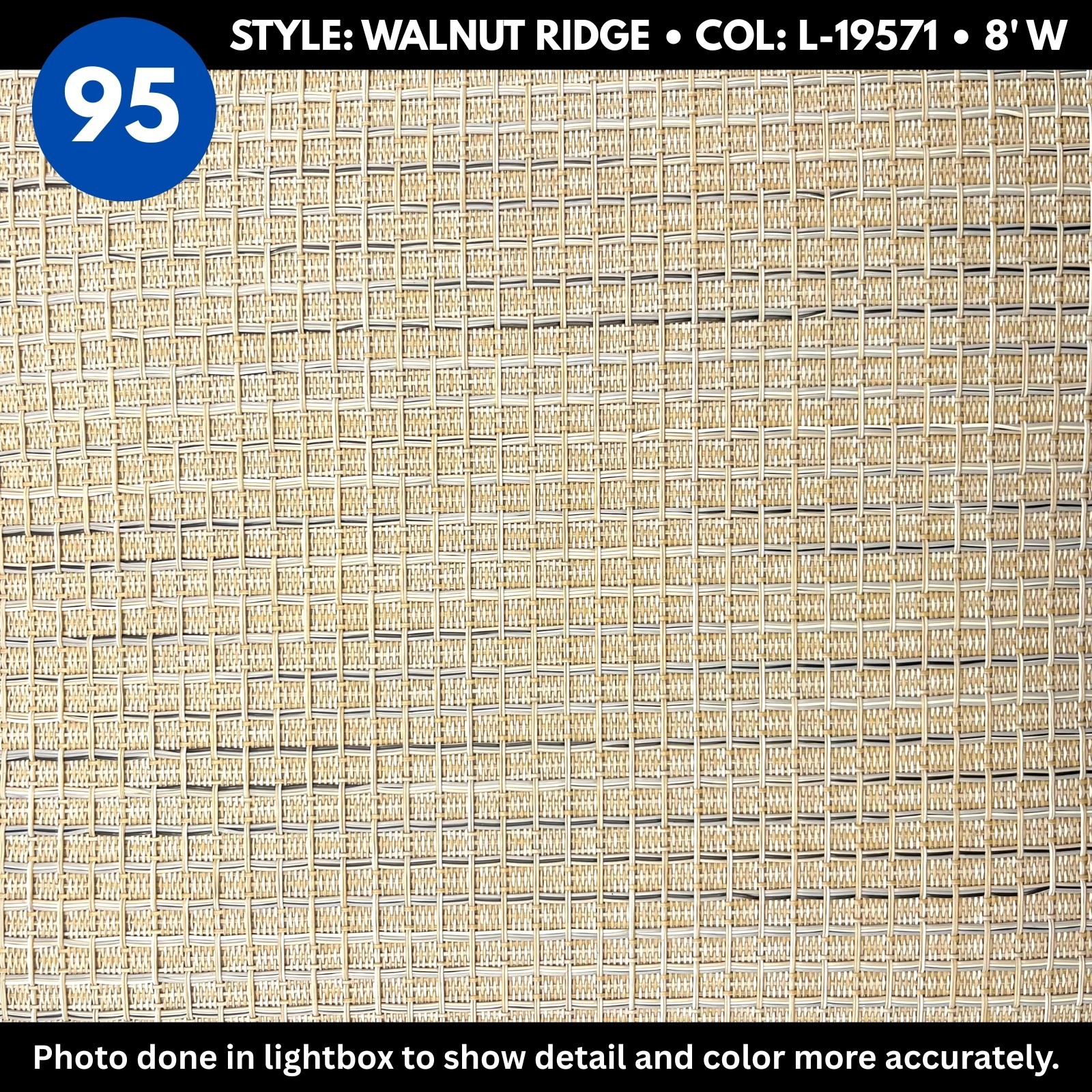 Woven Vinyl Flooring | Samples - 4.5" X 4.5" - Sample 95-118