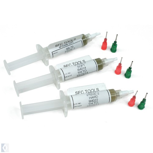 SFC Tools Silver Solder Paste 3-Pack Sol-Paste Dispensers Easy, Med, Hard