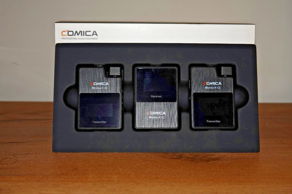 Comica Boom X-D2 (2TX+RX) 2.4G Digital Wireless Microphone (Used)