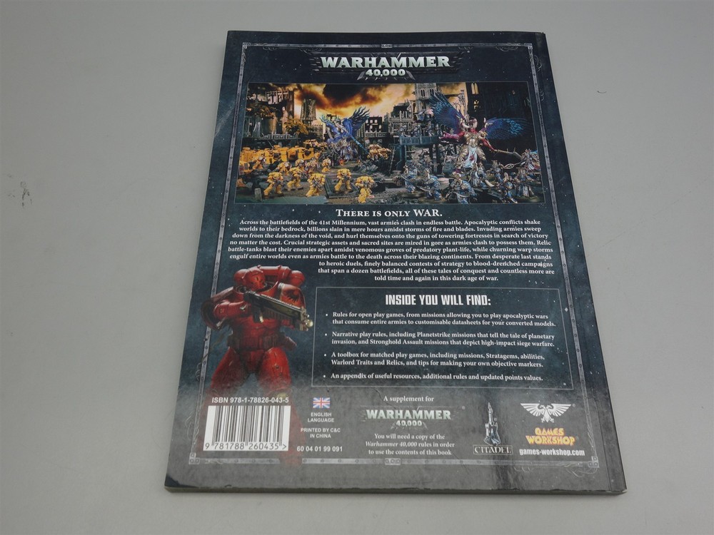 Warhammer 40K: Chapter Approved 2017 Edition (oop 8th ed softcover)