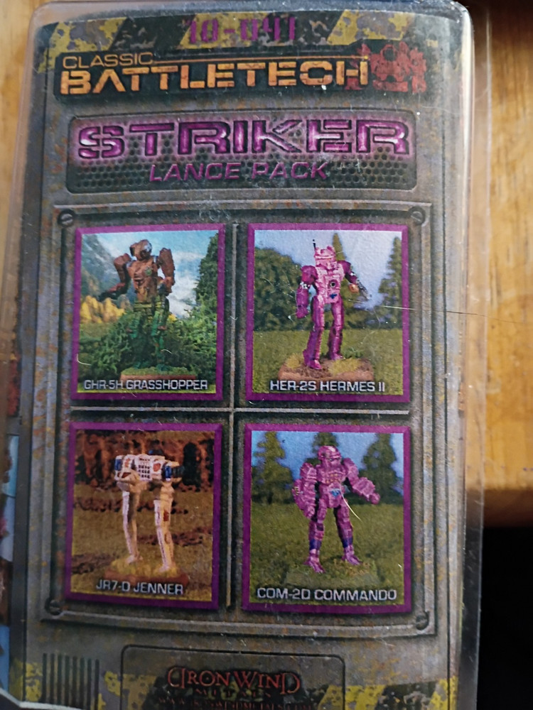 Battletech Strike Lance Pack, Metal