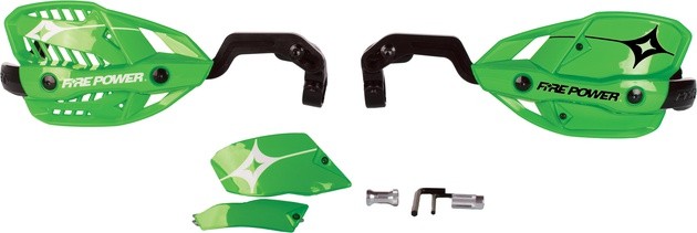 Fire Power Probend Closed 1-1/8" Handguards Green