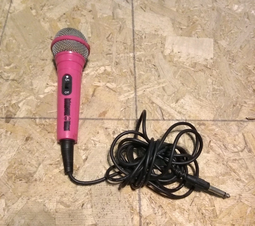 Monster High Pink Karaoke Microphone