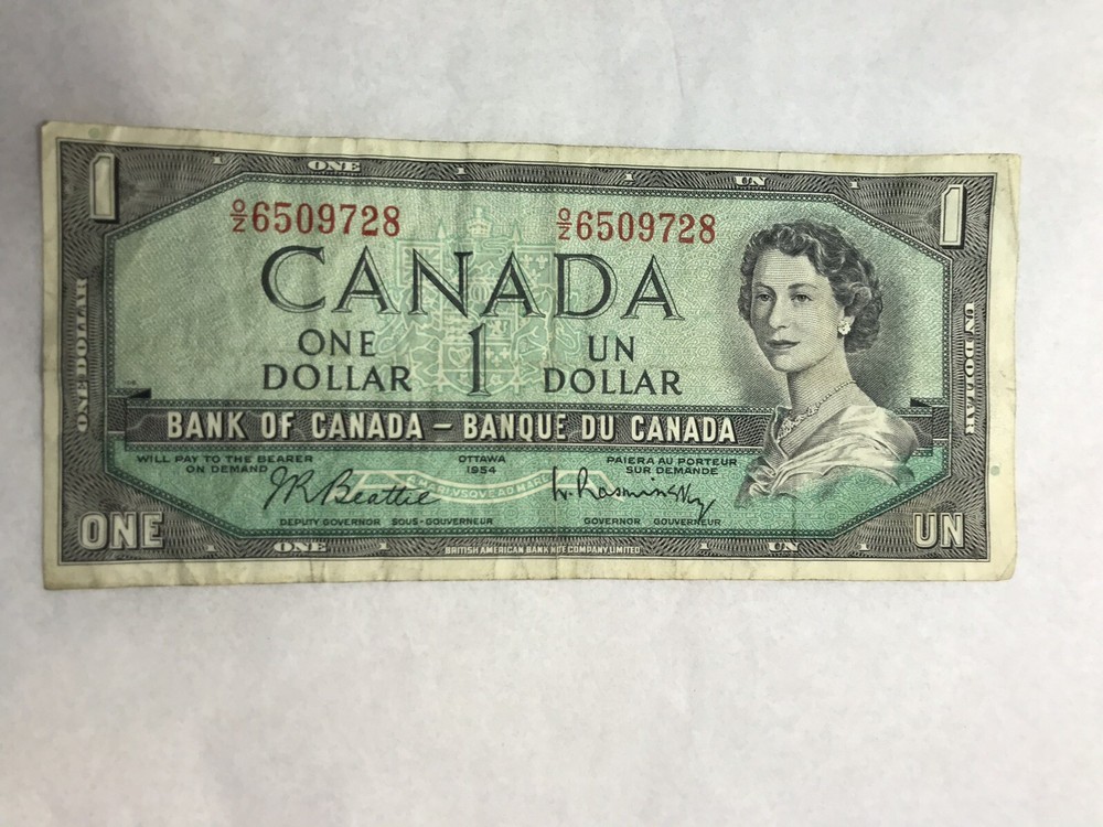 1954 CANADA 1 Dollar