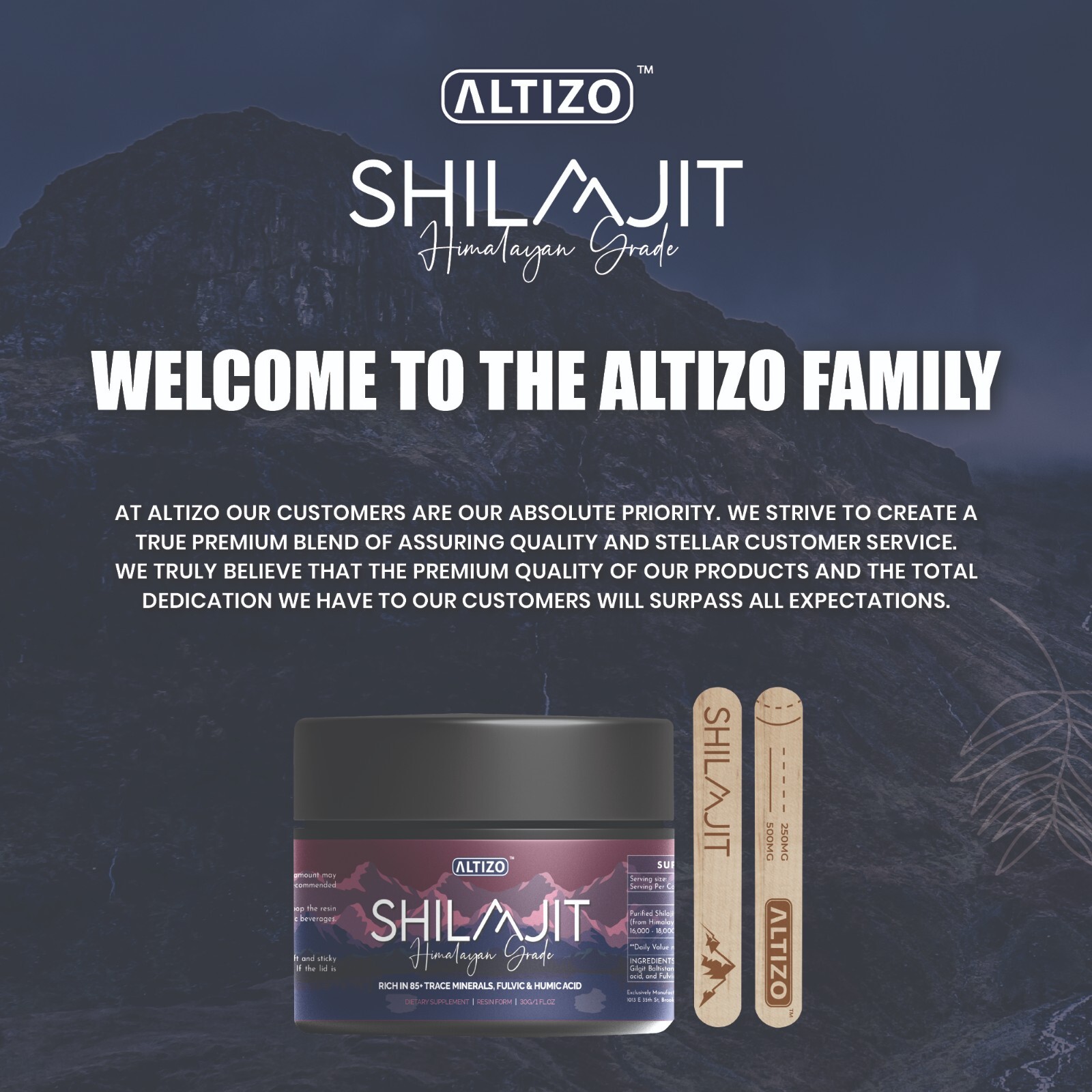 Pure 100% Himalayan Shilajit Resin, Organic, Extremely Potent, Fulvic Acid, 30g